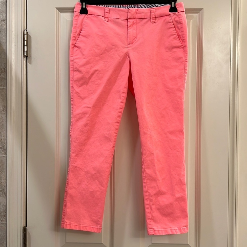 jcpenney Pink Cropped Chino Pants